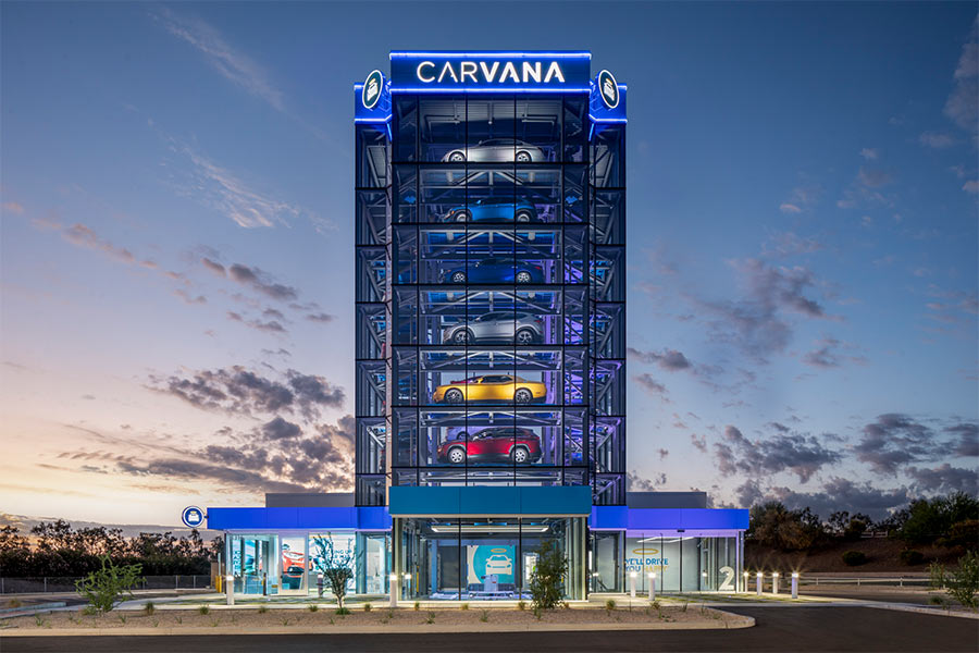 Carvana vending machine
